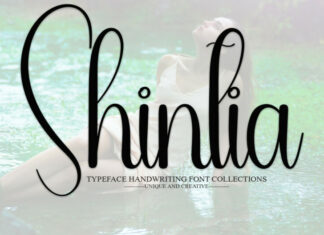 Shintia Script Typeface
