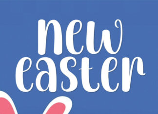 New Easter Display Font