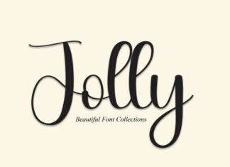 Jolly Script Typeface