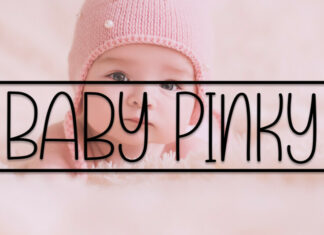 Baby Pinky Display Font