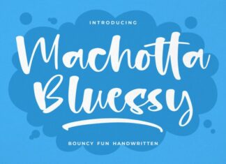 Machotta Bluessy Font