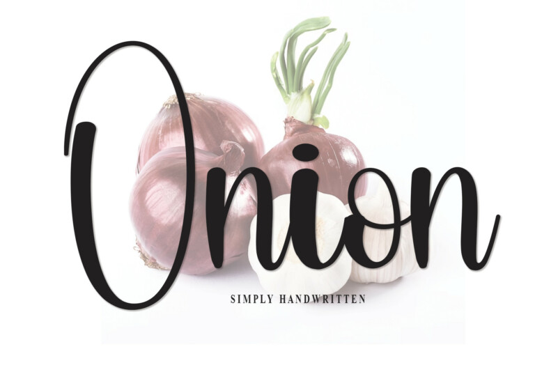 Onion Script Font