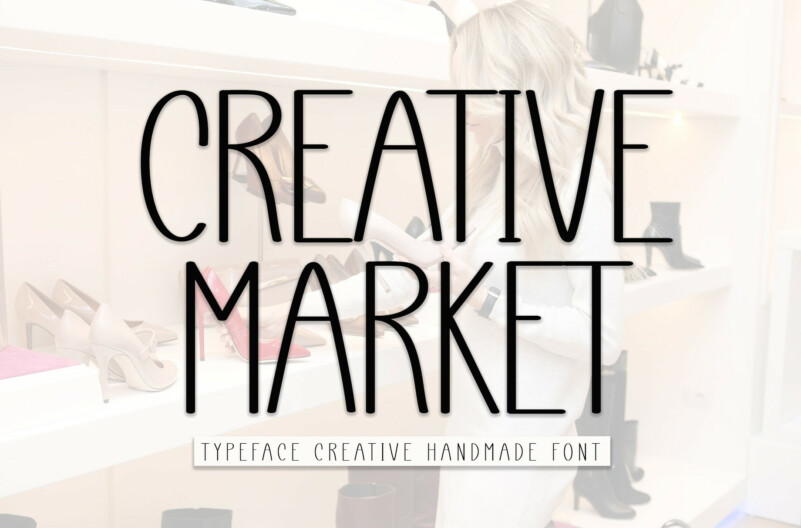 Creative Market Display Font