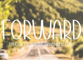 Forward Display Font