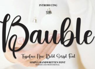 Bauble Script Font