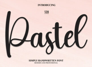 Pastel Script Font