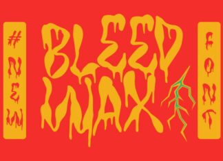 TF Bleedwax Display Font