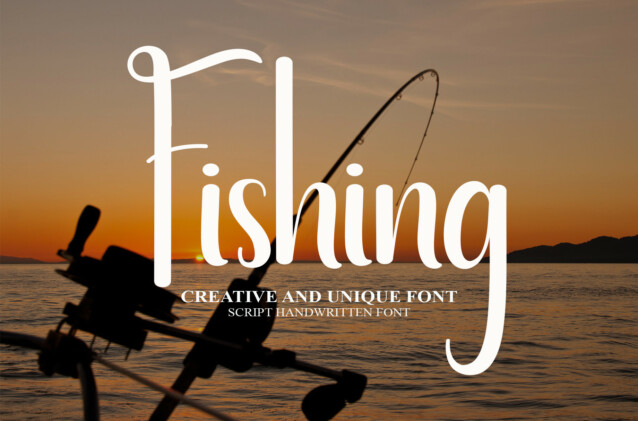 Fishing Script Font