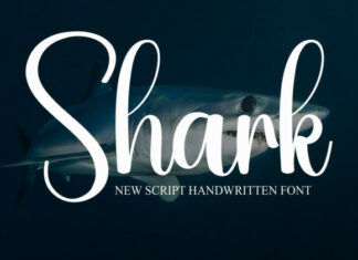 Shark Script Font