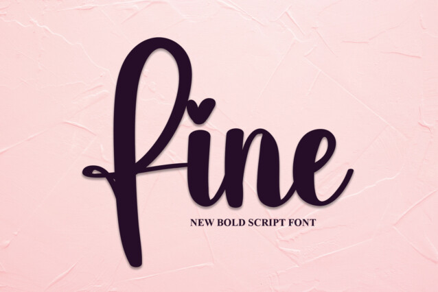 Fine Script Font