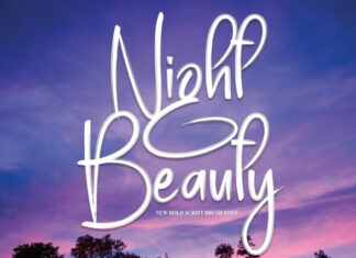 Night Beauty Font