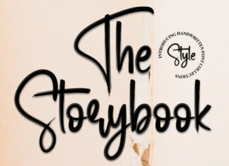 The Storybook Script Font