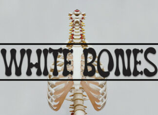 White Bones Display Font