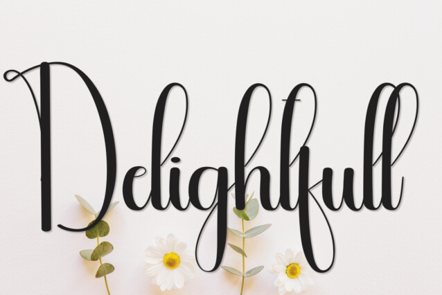 Delightfull Script Font