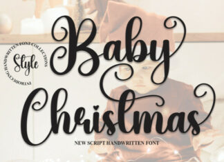 Baby Christmas Script Font