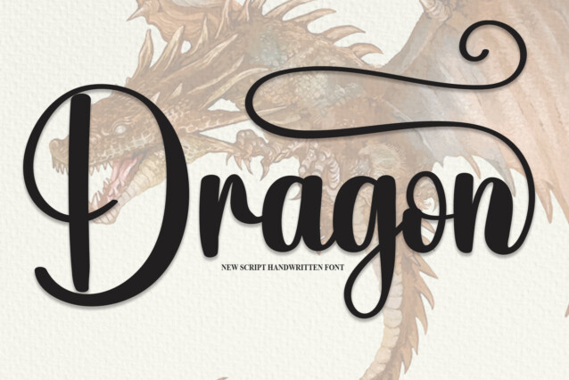 Dragon Script Font