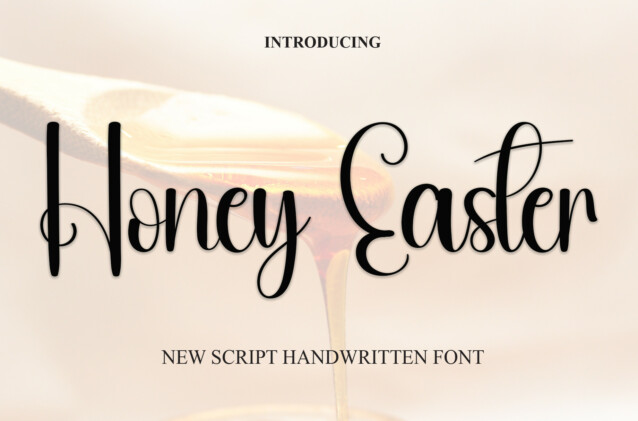 Honey Easter Script Font