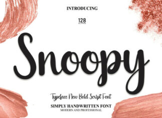 Snoopy Script Font