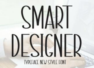 Smart Designer Display Font