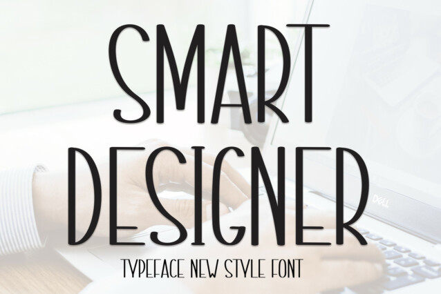 Smart Designer Display Font