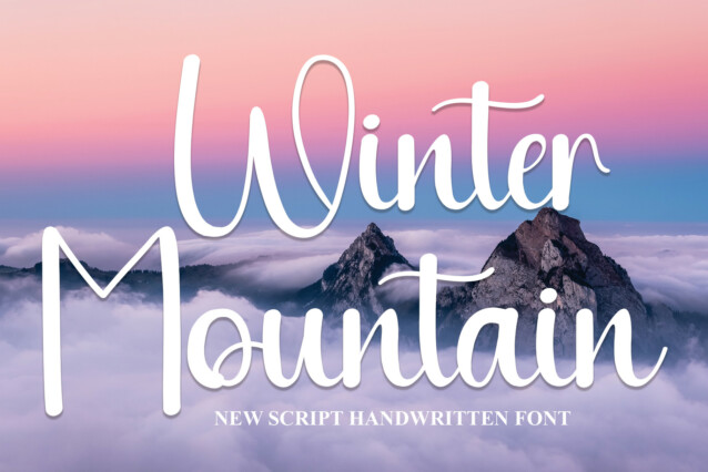Winter Mountain Script Font
