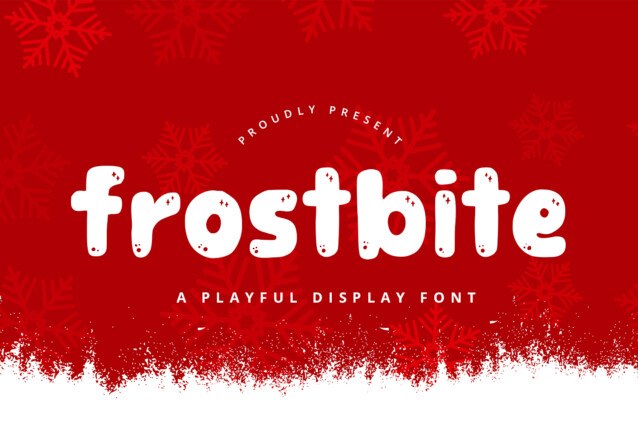 Frostbite Display Font