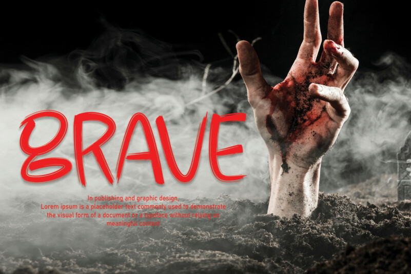 There Is Ghost Font preview image 4