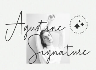 Agustine Signature Font