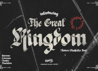 The Great Kingdom Font