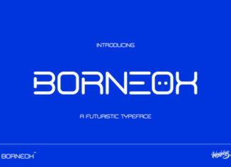 Borneox Font