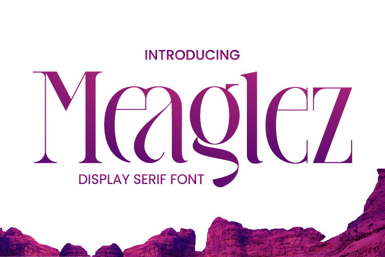 Meaglez Display Font
