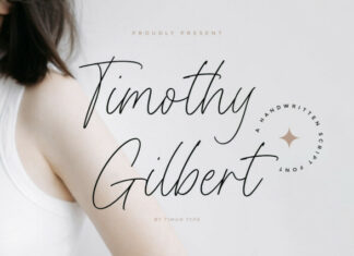 Timothy Gilbert Font