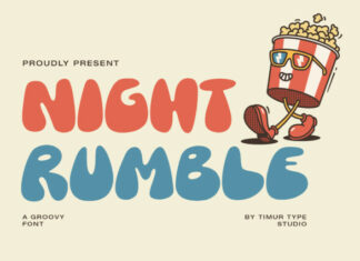 Night Rumble Font