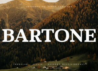 Bartone Font
