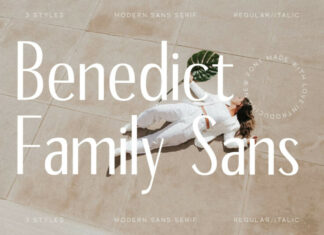 Benedict Family Font