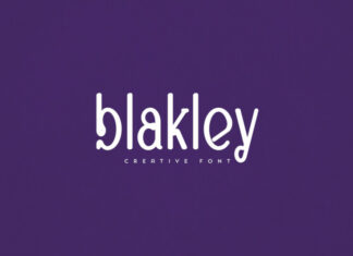 Blakley Display Font