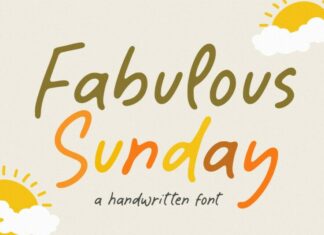 Fabulous Sunday Font