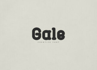 Gale Display Font