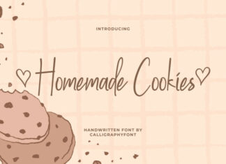 Homemade Cookies Font