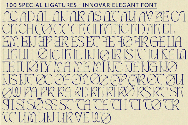 Innovar Elegant Font - Download Free Font