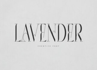Lavender Serif Font
