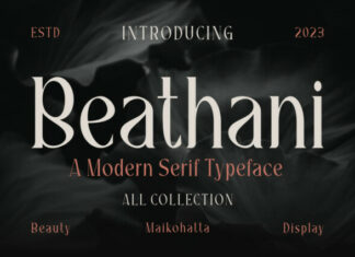 Beathani Font
