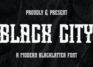 Black City Font
