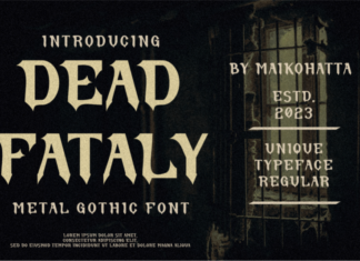Dead Fataly Font
