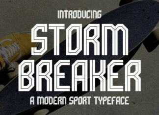 Storm Breaker Font