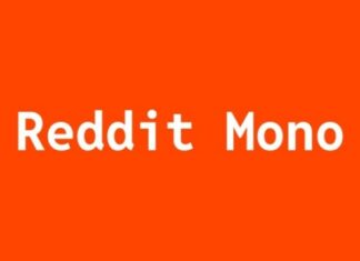 Reddit Mono Font