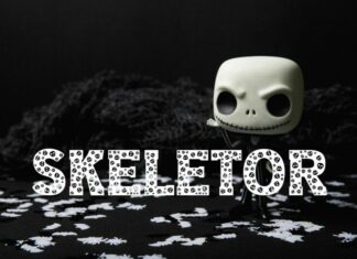 Skeletor Halloween Font