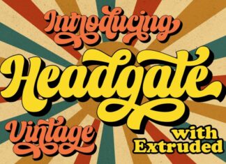 Headgate Font