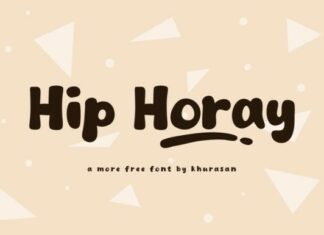 Hip Horay Font