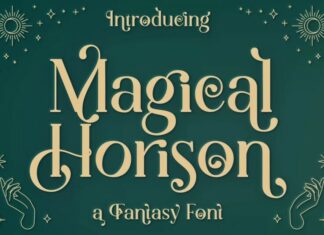 Magical Horison Font